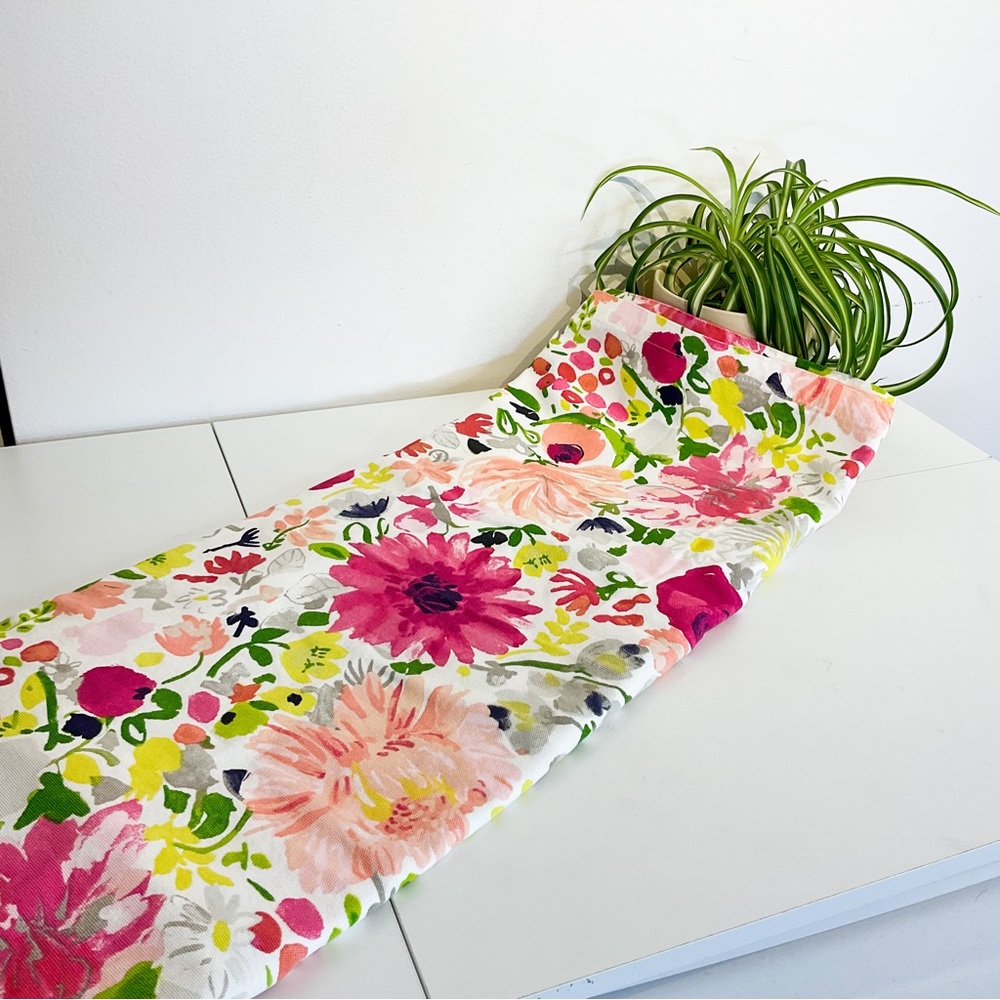 kate spade Floral Shower Curtain - Pink, Yellow, Green